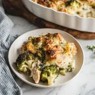 Chicken Potato Broccoli Casserole in 50 Minutes