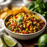 Corn Salsa Recipe from Chipotle in 15 Minutes