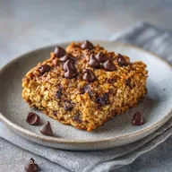 Chocolate Chip Baked Oatmeal Meal Prep