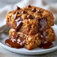 Chocolate Chip Cookie Cake Bars in 30 Min