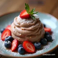 Easy Chocolate Cottage Cheese Mousse Recipe High Protein Treat