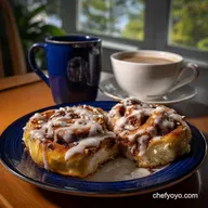 Christmas Morning Breakfast Idea with Cinnamon Rolls