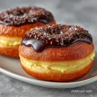 Boston Cream Donut Recipe: Pillowy Yeast Doughnuts Filled