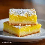 Lemon Bars for 16 Bars: Creamy