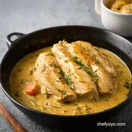 Easy Chicken Crockpot Meals Creamy Herb Chicken Feast