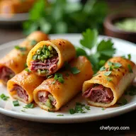 St Patricks Day Food AND Corned Beef Spring Rolls