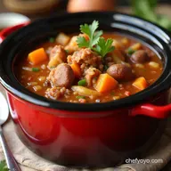 Cowboy Campfire Stew Easy Camping Crockpot Meal