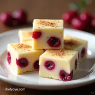 Dreamy White Chocolate Cranberry Fudge Recipe So Easy