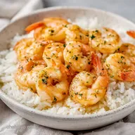 Creamy Garlic Butter Shrimp for 4