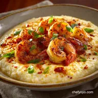 Authentic Louisiana Shrimp and Grits Creamy Cheesy and Smoky
