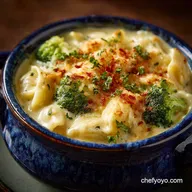 Macaroni and Cheese Soup with Broccoli Ultra-Creamy Comfort Food