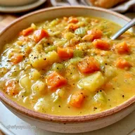 One-Pot Creamy Potato Vegetable Soup