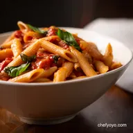 Creamy Tomato Basil Penne Rigate Easy Weeknight Pasta