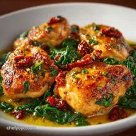 Tuscan Chicken Thighs in 30 Minutes