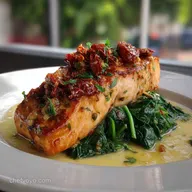 Creamy Tuscan Salmon with Spinach and: Perfect 30-Minute Meal