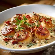 Creamy Tuscan Scallops: Restaurant Quality Recipe in Just 30 Mins