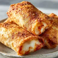 Air Fryer Pizza Roll with Crispy Baked in 18 Minutes