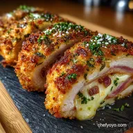 Perfectly Rolled Chicken Cordon Bleu Crispy Cheesy