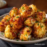 Baked Parmesan Cauliflower Bites: Ultra-Crispy Ready in 50 Minutes