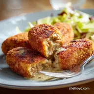 Canned Tuna Croquettes Recipe Crispy Golden UltraCreamy