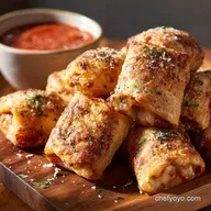 Homemade Pizza Rolls UltraCrispy Baked or Air Fryer Recipe