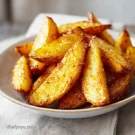 Potato Wedges Recipe Oven Baked for 4 Servings