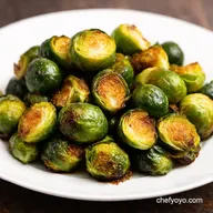 Crispy Fried Brussel Sprouts with Balsamic Glaze Pub Style