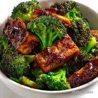 Sheet Pan Crispy Teriyaki Tofu and Broccoli Easy Meal Prep Dinner