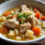 Easy Crockpot Chicken and Rice Soup Recipe Set Forget