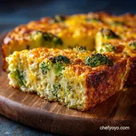 Crustless Broccoli Cheddar Quiche Fluffy, Easy, Gluten-Free Egg Bake