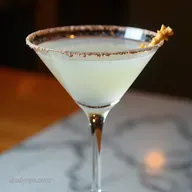Easy Snowflake Martini Recipe Frosty Vanilla Cocktail