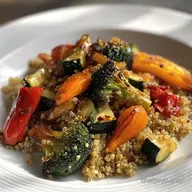 Daniel Fast Recipe with Quinoa & Roasted Vegetables