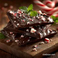 Dark Chocolate Peppermint Bark: Get the Perfect Glossy Snap