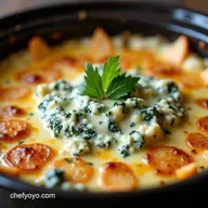 The Pub Classic Effortless Crockpot Spinach and Artichoke Dip