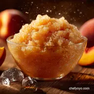 Bourbon Peach Slush The Best Frozen Cocktail Recipe with Brown Sugar