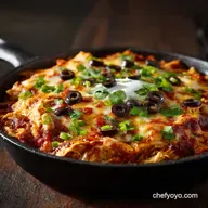 Cheesy Rotisserie Chicken Enchilada Skillet: A 35-Minute Weeknight Dinner