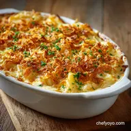 Easy Cheesy Potatoes Ultimate Creamy Casserole with Crispy Crunch