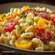 Summer Macaroni Salad with Tomatoes: The Creamy Picnic Essential