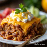 Easy Crockpot Taco Casserole Recipe SetandForget Fiesta Bake