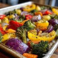 Easy Daniel Fast Recipe with Roasted Vegetables: Caramelized & Savory