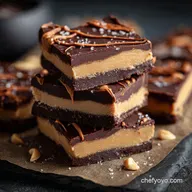 Resese Squares: Decadent No-Bake Peanut Butter Chocolate Bars