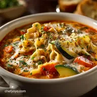 Vegetarian Lasagna Soup Cozy Creamy VegetablePacked Comfort Food