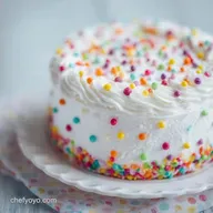Festive Birthday Dot Cake: Party-Ready