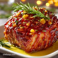 Christmas Main Dishes: The Best Clementine Clove Glazed Ham Recipe