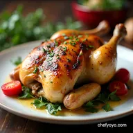 Easy Christmas Main Dishes Festive Herb Roasted Chicken
