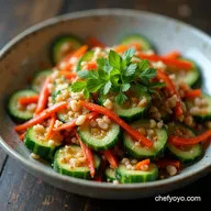 Best Korean Cucumber Salad Recipe Oi Muchim Crisp Spicy