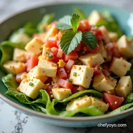 Zesty Southwest Cottage Cheese Salad High Protein Lunch Ready in 15 Mins
