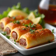 Flaky FlavourPacked Low Calorie Sausage Rolls Recipe