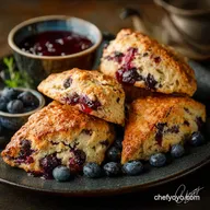 Super Moist Blueberry Scones The Best Easy Buttermilk Recipe