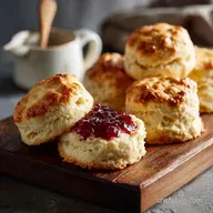 SelfRising Flour: Ultra-Fluffy Buttermilk Scones Recipe